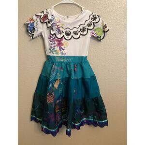 Disney Parks Encanto Mirabel Madrigal costume dress for kids S